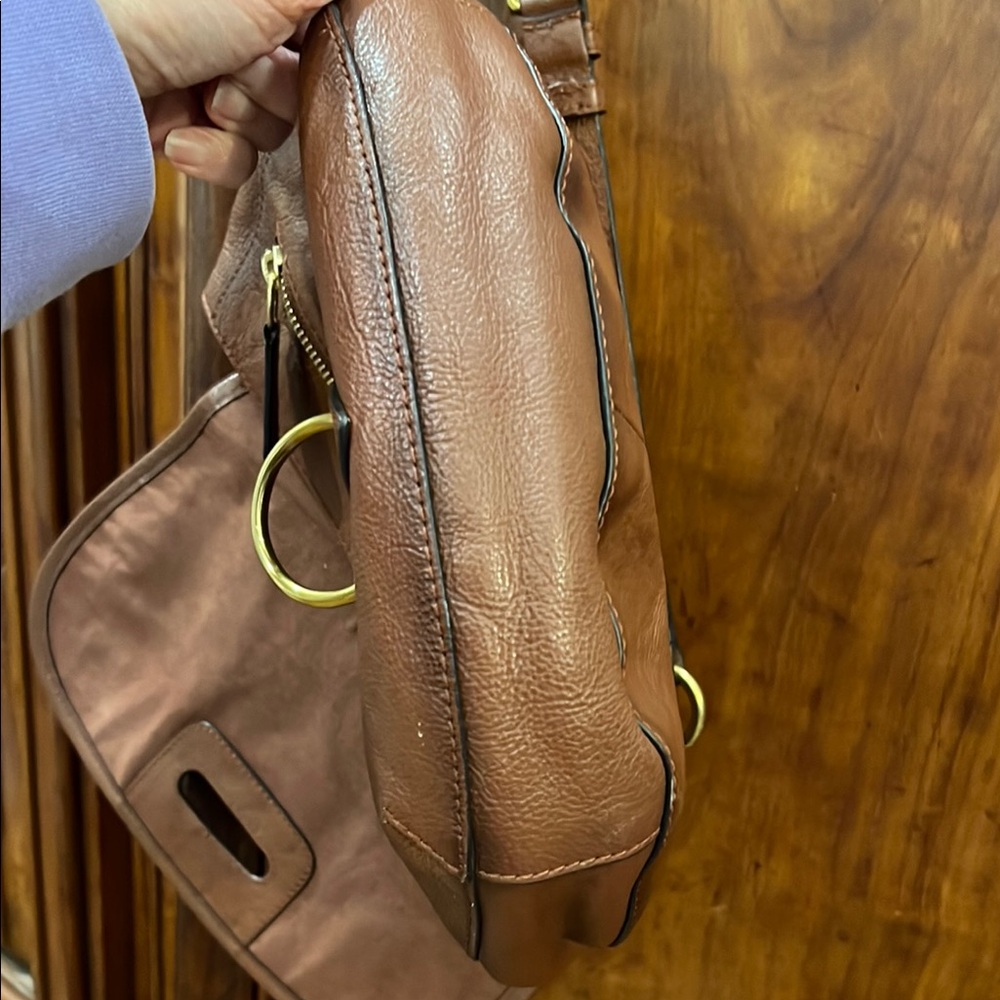 Frye Brown brown leather Women's crossbody Bag - Picture 6 of 10